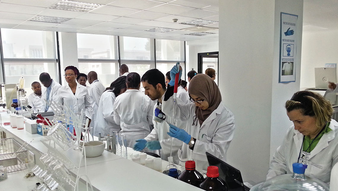 Latin America and the Caribbean Food safety laboratories