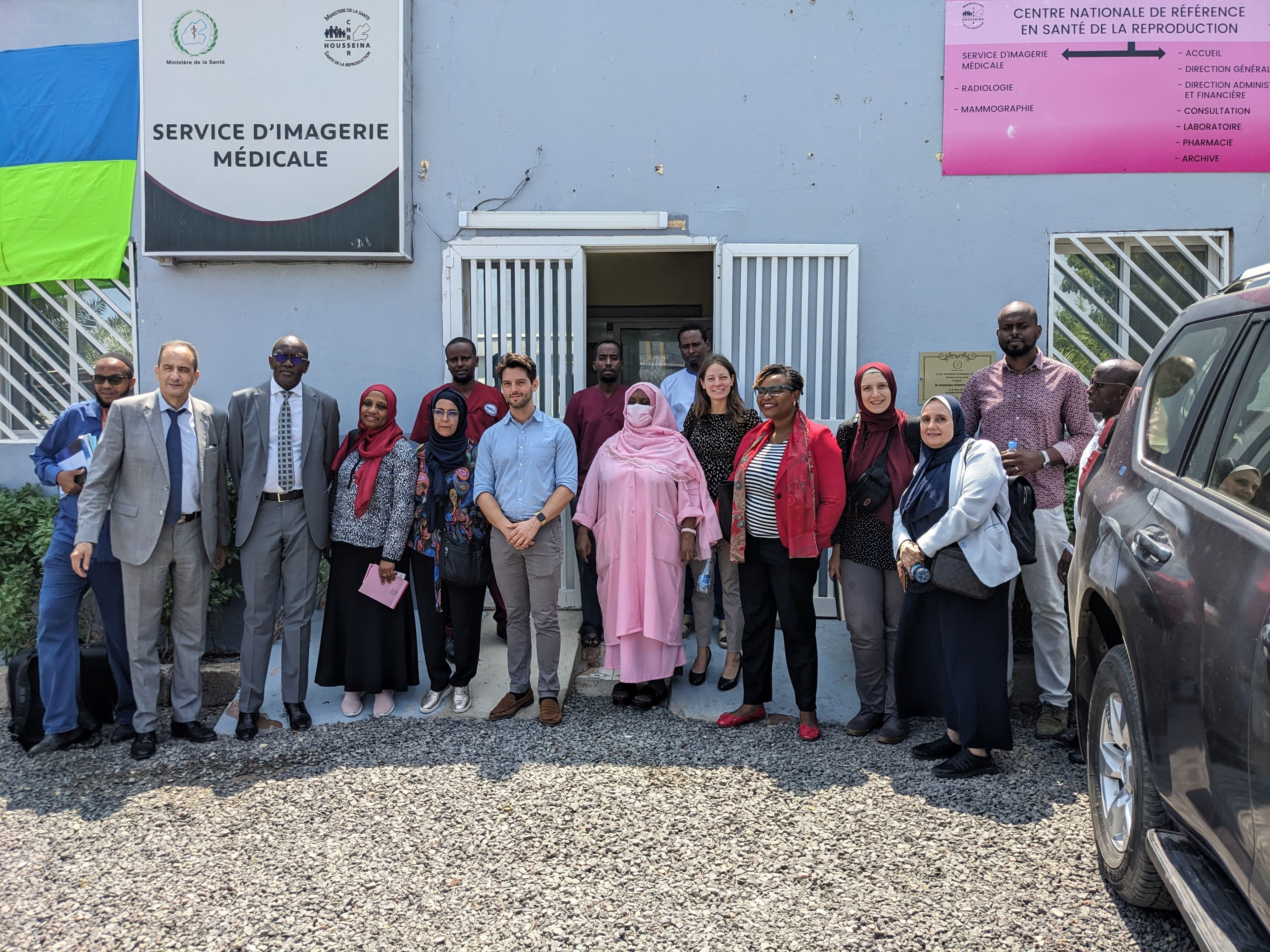 The IAEA, WHO and IARC visited a number of health and civil society organizations in Djibouti