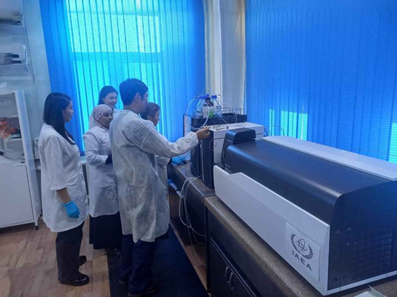 Kyrgyzstani scientists use  state-of-the-art equipment with stable isotopes to confirm if foods contain harmful chemicals and prevent consumer exposure.  