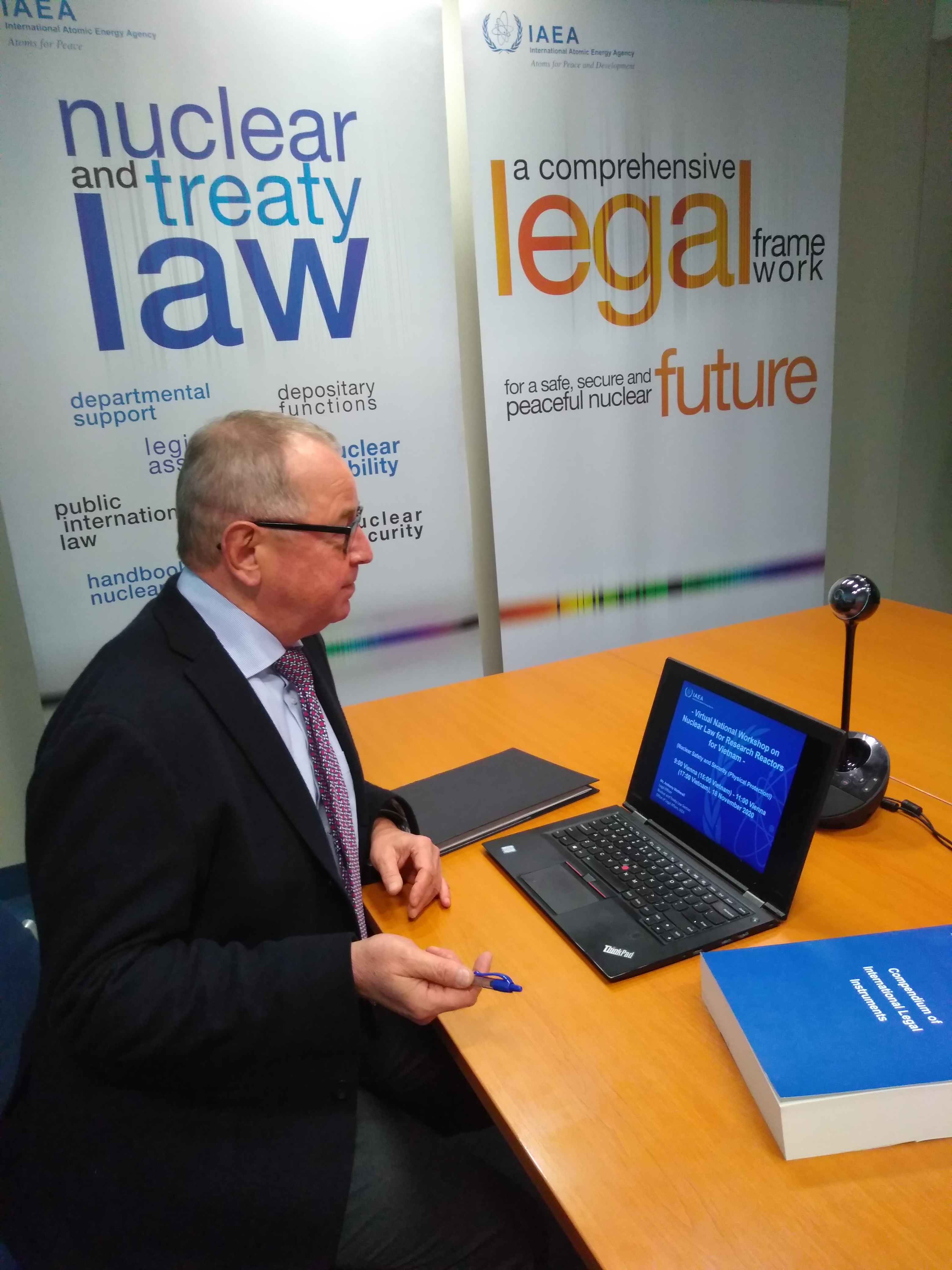 Virtual National Workshop on Nuclear Law for Research Reactors for Viet Nam 