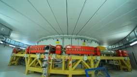 Открытие научно-исследовательского центра СЕЗАМЕ в Иордании (на англ. языке) 