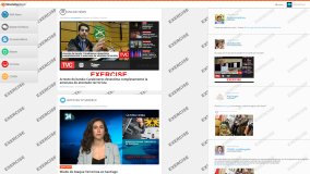 A capture of the social media simulator, adapted by the IAEA for nuclear emergency response from Chile’s CCHEN