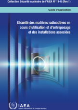 Sécurité des matières radioactives en cours d’utilisation et d’entreposage et des installations associées
