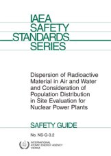 Dispersion of Radioactive Material in Air and Water and Consideration of Population Distribution in Site Evaluation for Nuclear Power Plants