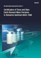 Certification of Trace and Rare Earth Element Mass Fractions in Estuarine Sediment IAEA-158A