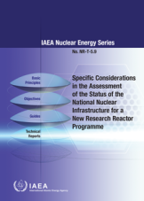 Specific Considerations in the Assessment of the Status of the National Nuclear Infrastructure for a New Research Reactor Programme