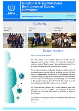 Nutritional & Health Related Environmental Studies Newsletter, No. 8, August 2018