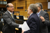 Delegates at the Board of Governors Meeting. IAEA, Vienna, Austria, 17 November 2016.