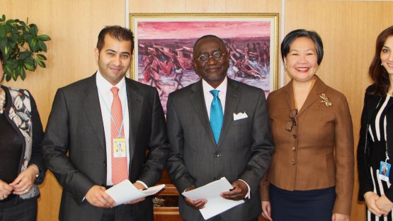 ICBA And IAEA signing