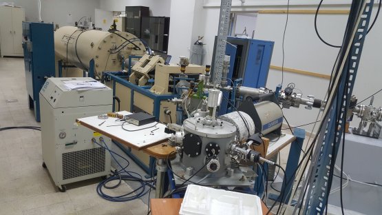 The structure of an ion beam accelerator at a laboratory belonging to the Lebanese Atomic Energy Commission