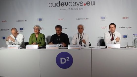 IAEA Interactive Lab Debate at the European Development Days 2016