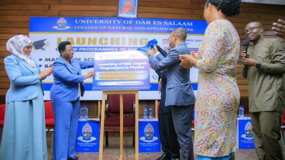 Launch Tanzania med physics degrees